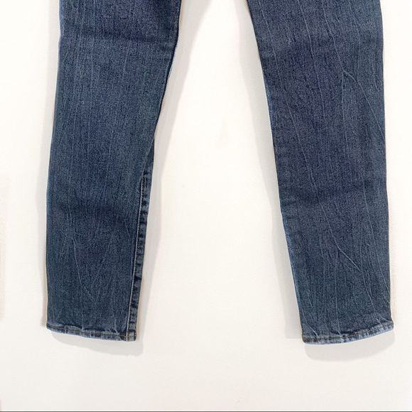 Y2K Gap Slim Straight Vintage Classic Mom Jeans Mid rise medium acid wash - Picture 10 of 10